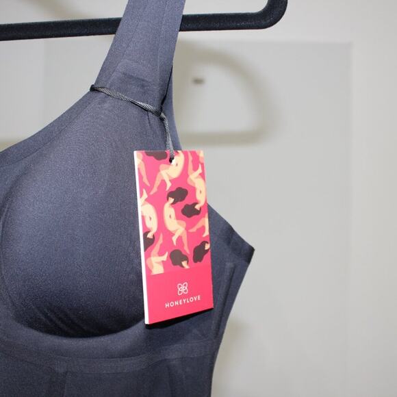 Honeylove Boldness Tank in Jet Black Size XL NWT - Picture 5 of 9